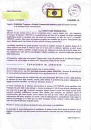 mia precedente autentica del progetto